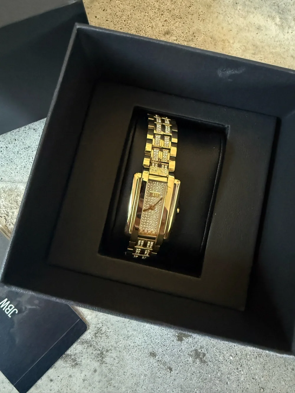 JBW watch mink petite gold